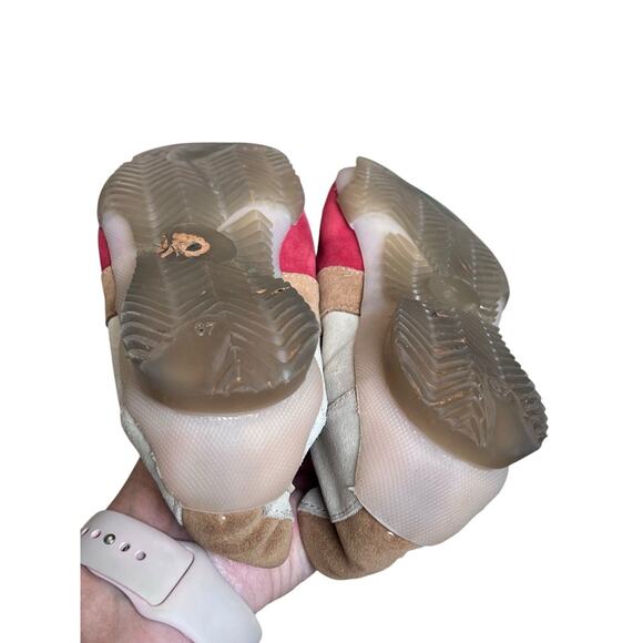 MADE IN ITALY Design Brand Suede Leather Italian Luxury Elegant Sneakers Lace 37 - Picture 15 of 16